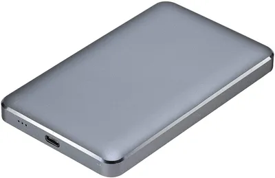 Produktbild von Networx Festplattengehäuse für 6,35 cm 2,5 Zoll SATA USB-C/USB 3.1 grau