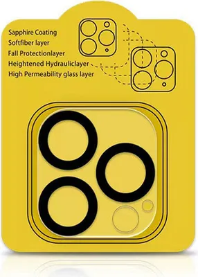 Productafbeelding van INF Volledig dekkende zwarte camera lensbeschermer voor iPhone iPhone 16/16 Plus