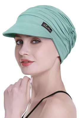 Productafbeelding van FocusCare bamboe baseballpet voor vrouwen die chemotherapie ondergaan – comfortabele en ademende hoofdbedekking
