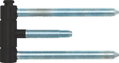 Zdjęcie produktu dla Zawias wtykowy 3-częściowy 18 mm, ognioodporny, stal czarny