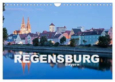 Produktbild von Regensburg - Bayern (Wandkalender 2027 DIN A4 quer), CALVENDO Monatskalender