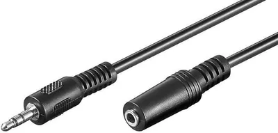 Zdjęcie produktu dla Microconnect AUDLR15, 3.5mm, Męska, 3.5mm, Żeńska, 15 m, Czarny