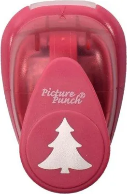 Produktbild von Vaessen Creative | Motivstanzer Tannenbaum 23x22mm