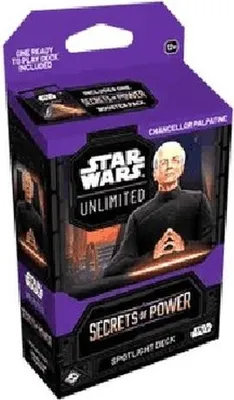 Image de Star Wars Unlimited Secrets of Power: Spotlight Deck: Chancellor Palpatine