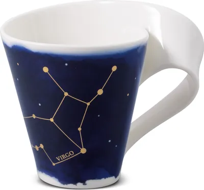 Produktbild von Villeroy & Boch NewWave Stars Becher mit Henkel Jungfrau / Virgo 300ml