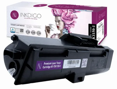 Produktbild von Inkdigo Toner TK1150 für Kyocera ECOSYS M2135dn, M2635dn, M2635dnw, M2735dw – Schwarz, 3000 Seiten,, KI-generiertes Bild