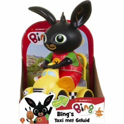 Immagine prodotto di Bing + figura del taxi con suono