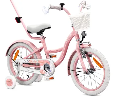 Obrázok produktu pre Detský bicykel 16 palcov 4-6 roky Flower bike ružový Sun Baby