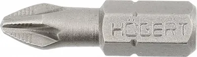 Produktbild von Hogert Technik Schrauberbit HT1S307 25mm Werkzeugstahl für PZ0