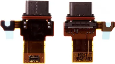 Produktbild von USB Typ-C Ladeanschluss Ersatzteil mit Flexkabel für Sony Xperia XZ1 Compact