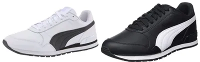 Produktbild von Puma ST Runner v2 Full L Uni Sneaker Turnschuhe 365277 weiss/schwarz, Schuhgröße:40.5 EU