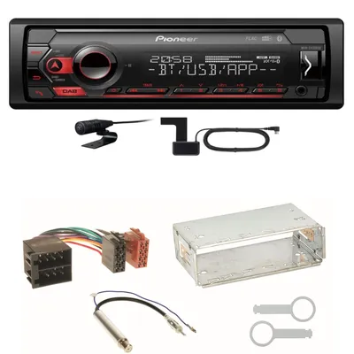 Produktbild von Pioneer MVH-S420DAB DAB+ AUX Bluetooth Einbauset für Seat Ibiza 6L Arosa Cordoba