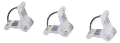 Productafbeelding van INF 100 stuks transparante plastic entclips voor tomaat- en auberginezaailingen, zachte niet-schadende entklemmen