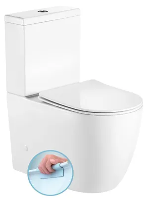 Produktbild von INFINITY Kombi-WC, spülrandlos, Abgang senkrecht/waagerecht, Weiß