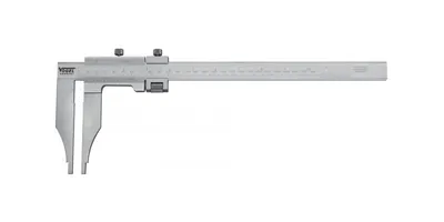 Image de NOUVEAU 2024 - Pied à coulisse d'atelier monobloc DIN 862 avec réglage fin 600 mm