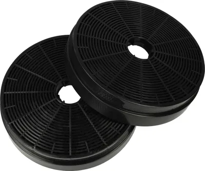 Produktbild von vhbw 2x Aktivkohlefilter kompatibel mit Klarstein 10032761, 10032766, 10032863, 10032877, 10032878, 10032879, 10033061 Dunstabzugshaube - 17,5 cm