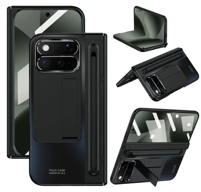 Productafbeelding van Telefoonschaal + beschermend glas (9H hardheid) + stylus voor de Google Pixel 11 Pro Fold, volledig beschermend