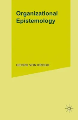 Immagine prodotto di Organizational Epistemology