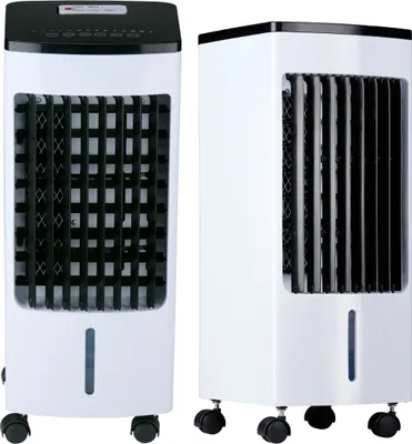 Produktbild von Lifetime Air Klimaanlage Mobile Ventilator, Luftbefeuchter und Luftkühler - Klimagerät ohne Abluftschlauch - Air Cooler 55dB - Fernbedienung und Timer - Wassertank 4L - 22 x 24 x 53,5 cm