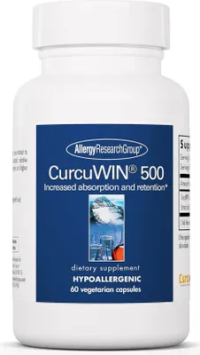 Produktbild von Allergy Research Group CurcuWIN 500 – 60 veg. Kapseln
