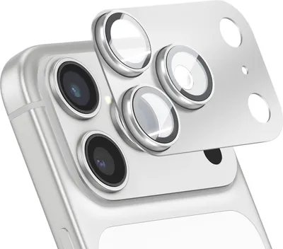 Produktbild von Avizar, Kamera-Objektivschutz iPhone 17 Pro Aluminium-Monoblockrahmen, Silber