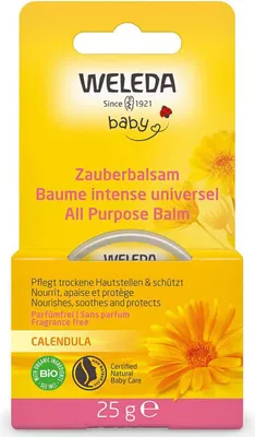 Zdjęcie produktu dla Weleda Calendula, Balsam, Unisex, Nawilżający, Odżywiający, Ochrona, Skóra uniwersalna, 25 ml, Słoik