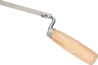 Obrázok produktu pre KOTARBAU® špárovacia stierka z nehrdzavejúcej ocele s drevenou rukoväťou 14 MM