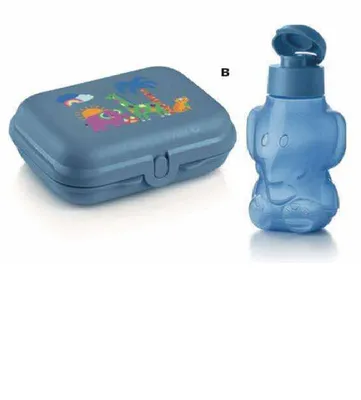 Produktbild von Tupperware Set Austernzwillinge + Ecopure2 350 ml Elefant