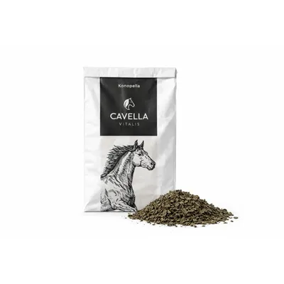 Immagine prodotto di Cavella Konopella panello di canapa per cavalli, fiocchi - 20 kg