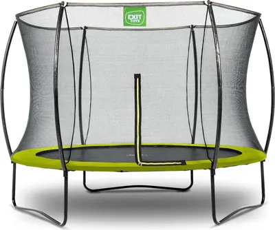 Zdjęcie produktu dla EXIT Silhouette Trampolina ø244cm, Na Nogach, Okrągła, Zielony