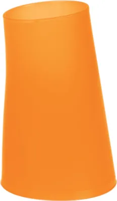 Produktbild von Spirella Zahnputzbecher Zahnbürstenhalter Move 8 x 12.5 cm frosty-orange
