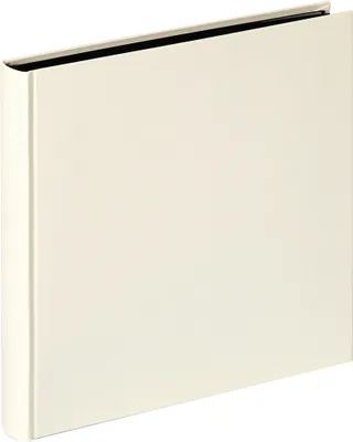 Produktbild von Walther Charm weiß 30x30 50 schwarze Seiten FA501W