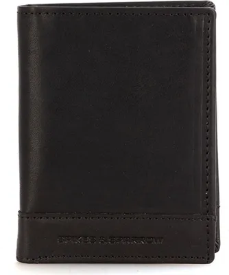 Produktbild von SPIKES & SPARROW Leder Geldbörse Bronco Billfold Wallet RFID Black schwarz