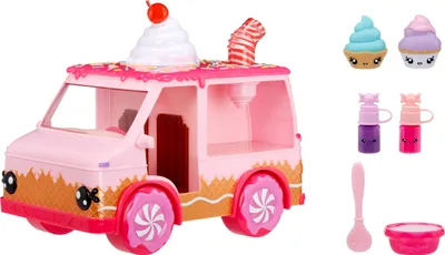 Produktbild von Yummiland Lippengloss-Spielzeugset – Inspiriert von einem Eiswagen – Zum Selbermachen von Lippengloss – Altersempfehlung: 5-8 Jahre