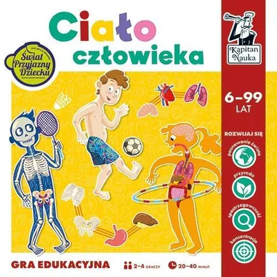 Zdjęcie produktu dla Kapitan Nauka. Ciało człowieka w.2