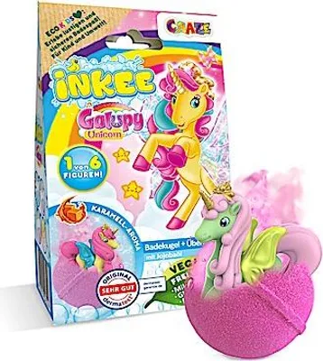Produktbild von Inkee Galupy unicorn 2in1 Badekugel + Überraschung - eine Packung