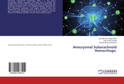 Produktbild von Aneurysmal Subarachnoid Hemorrhage.