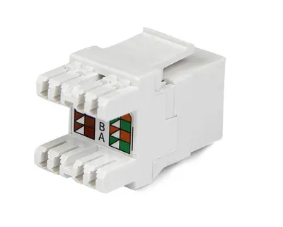 Produktbild von UTP starres Netzwerkkabel der Kategorie 6 Startech C6KEY110SWH          Weiß