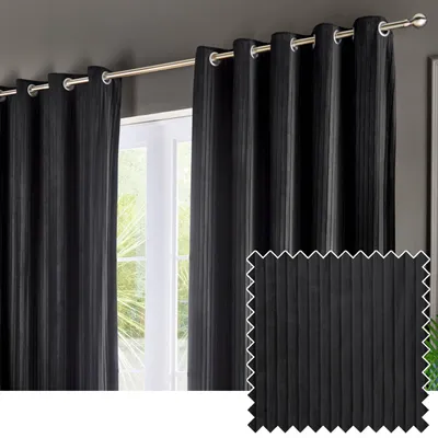 Obrázok produktu pre zamatové závesy čierne 229x229cm