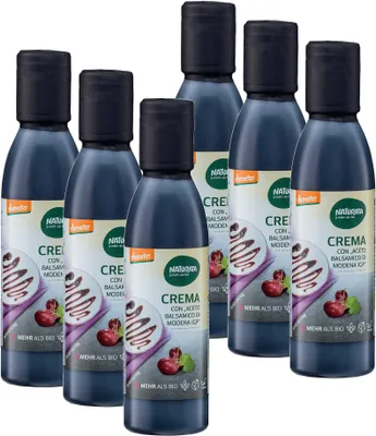 Produktbild von Naturata Crema con Aceto Balsamico di Modena IGP (6 x 150 ml)