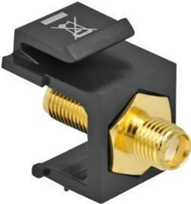 Immagine prodotto di Delock Keystone Modul SMA Buchse > SMA Buchse schwarz