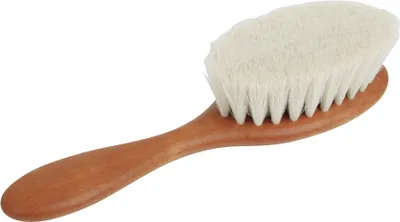 Image de Redecker Brosse à cheveux pour bébé petite en bois de poirier