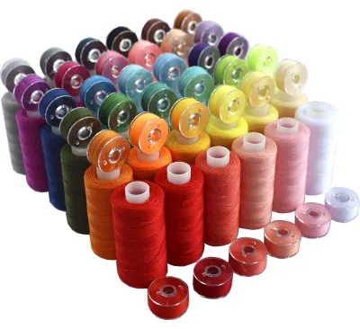 Nähgarn-Set 72-tlg., 36 Farben, Polyester, 400 Yards/Spule
