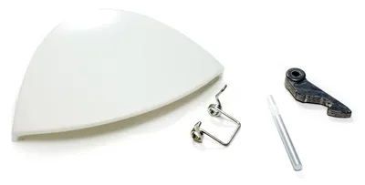Waschmaschinen-Türgriff, Metall, Ersatz für C00075323