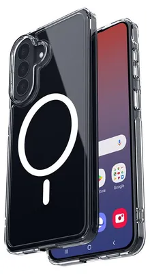 Zdjęcie produktu dla Etui Crong do Samsung Galaxy S26 FE MagSafe Hybrid Clear Magnetic Bezbarwne