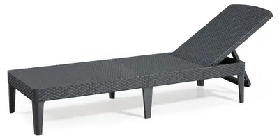 Immagine prodotto di Lettino Prendisole da Giardino 187,5x58x29 cm in Resina Keter Jaipur Antracite