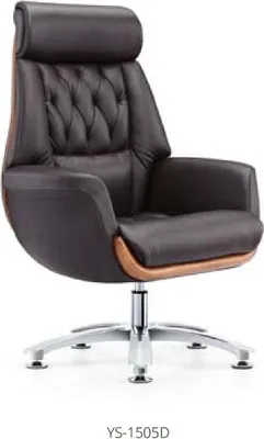 Produktbild von Moderner Bürosessel aus Kunstleder in Schwarz