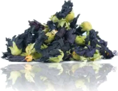 Produktbild von Schwarze Malvenblätter - Schwarze Malve für alle Papageien 45g