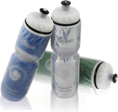 Produktbild von Doppelschicht Outdoor Sportkessel Fahrradflasche Tragbare Radfahrwasserflaschen - Blau