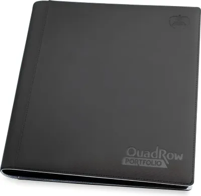 Zdjęcie produktu dla Ultimate Guard Portfolio 480 - 24 kieszenie XenoSkin (Quadrow) - Schwarz